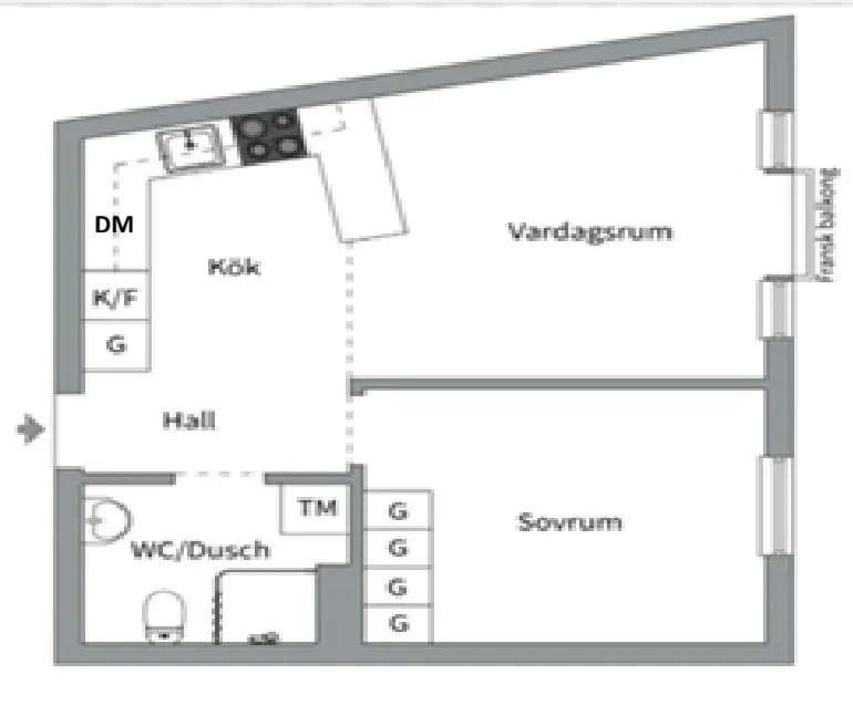 Hyreslägenhet på Uppsala i uppsala