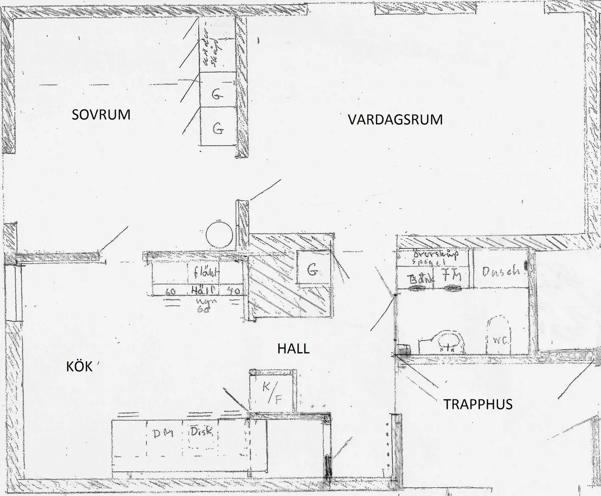 Hyreslägenhet på Enköping i enkoping