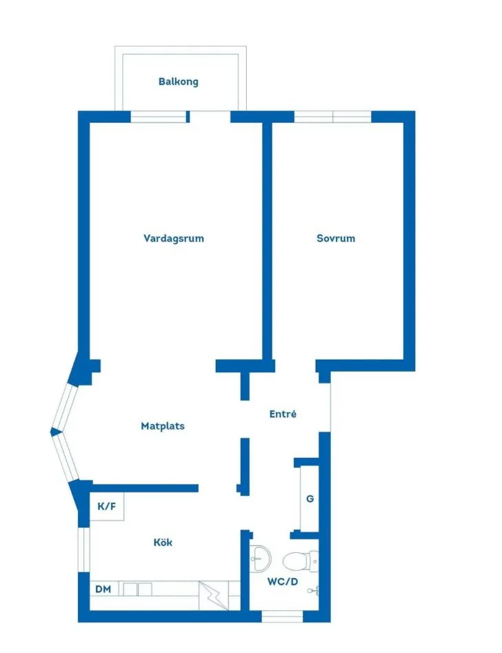 Hyreslägenhet på Bromölla i bromolla