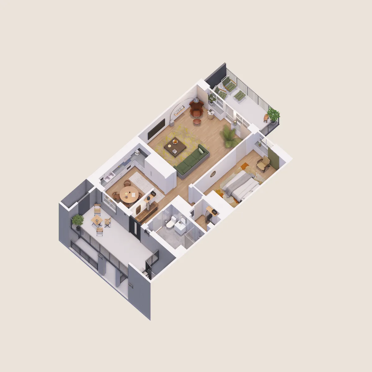 Hyreslägenhet på Vara i vara