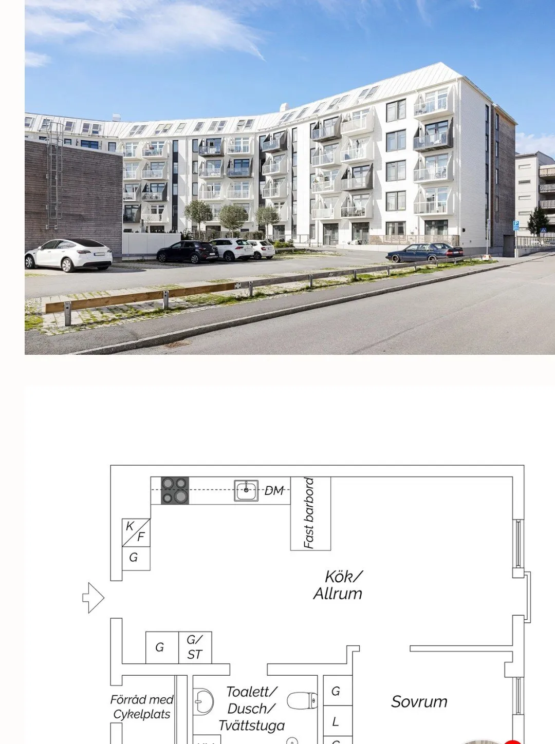 Hyreslägenhet på Täby i taby