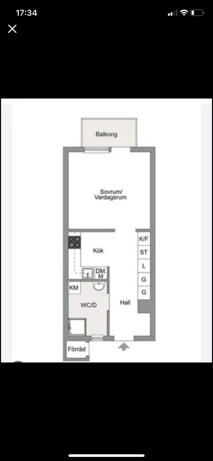 Hyreslägenhet på Kista i kista