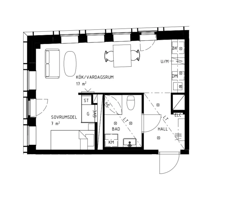 Hyreslägenhet på Stockholm i stockholm