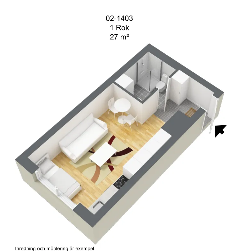 Hyreslägenhet på Stockholm i stockholm