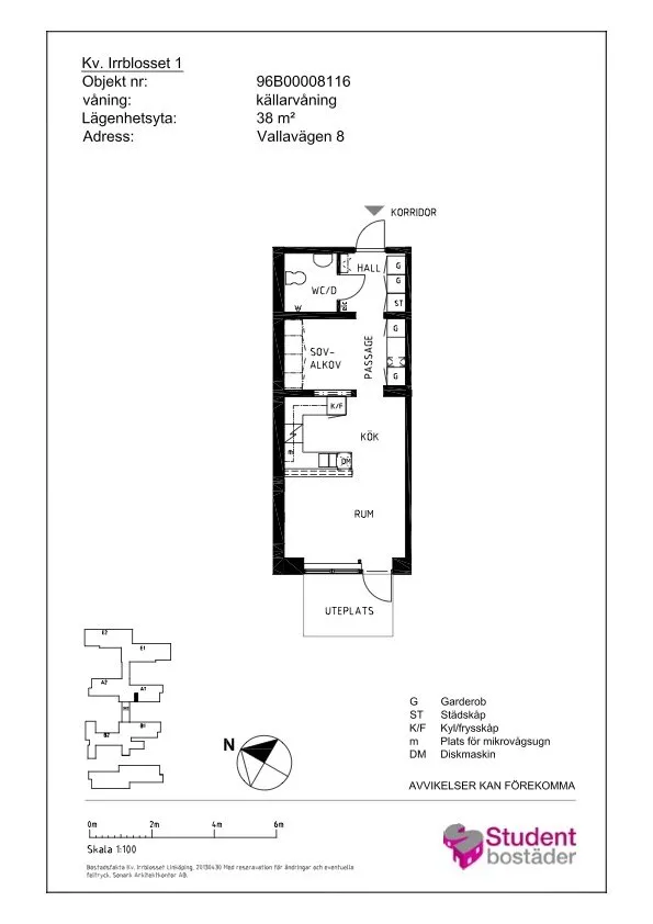 Hyreslägenhet på Linköping i linkoping
