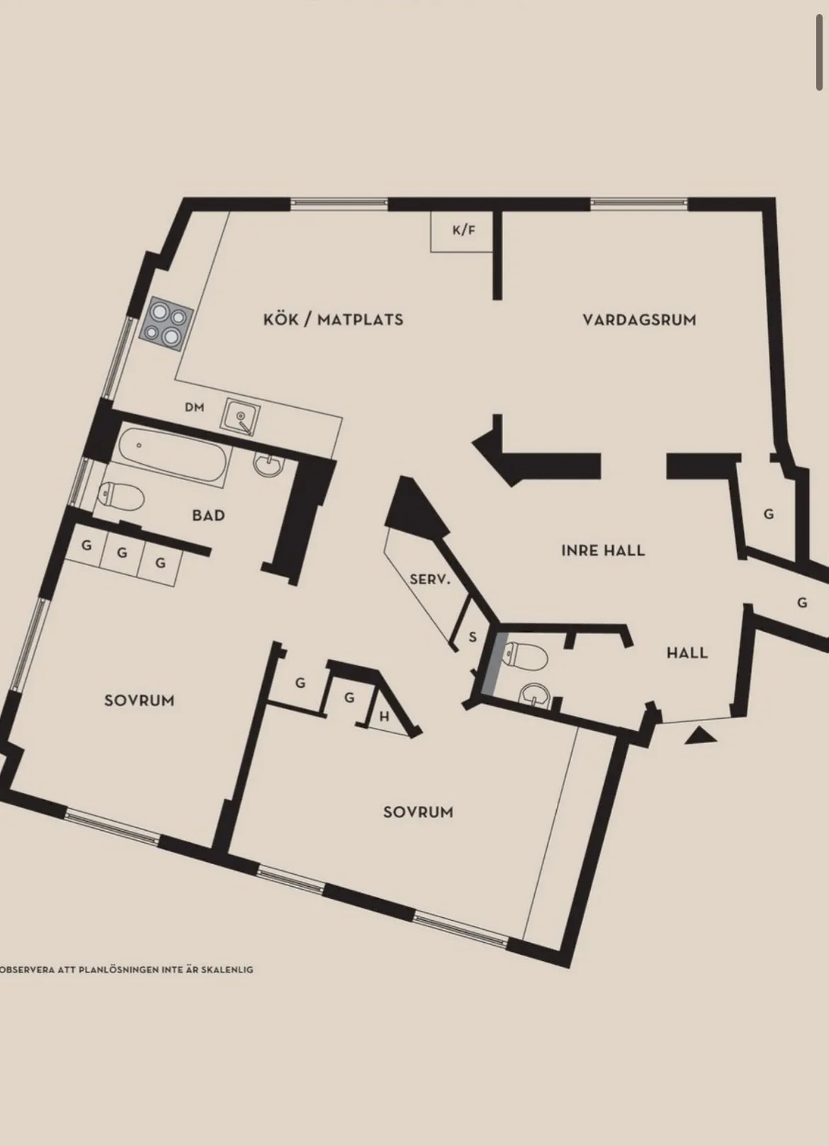 Hyreslägenhet på Stockholm i stockholm