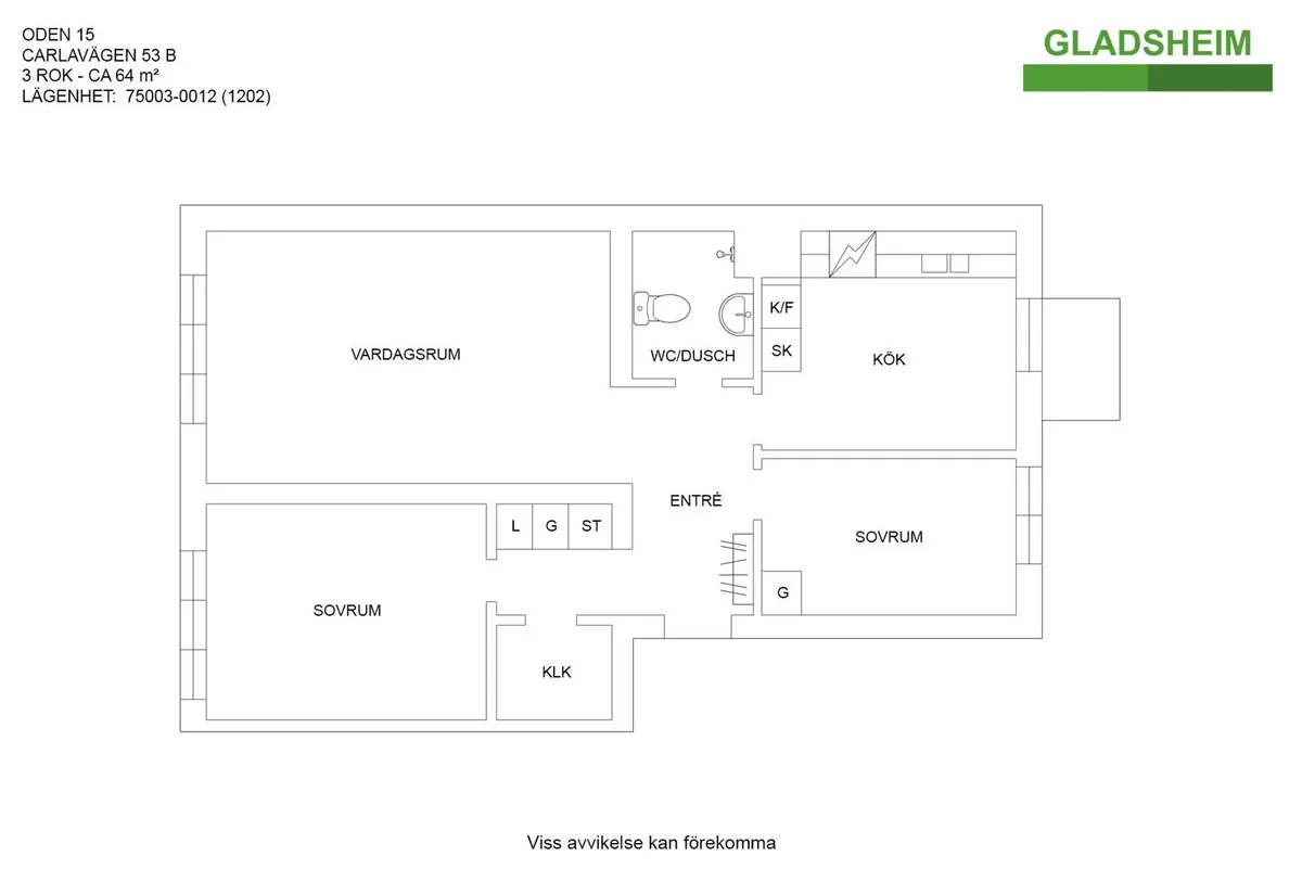 Hyreslägenhet på Eskilstuna i eskilstuna