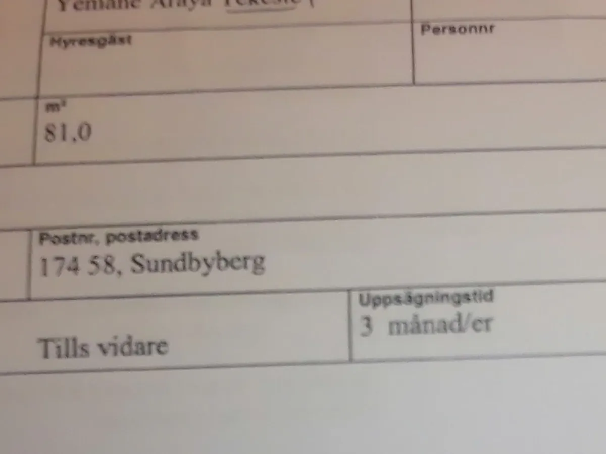 Hyreslägenhet på Sundbyberg i sundbyberg