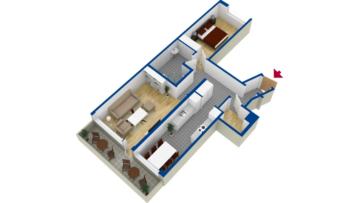 Hyreslägenhet på Halmstad i halmstad