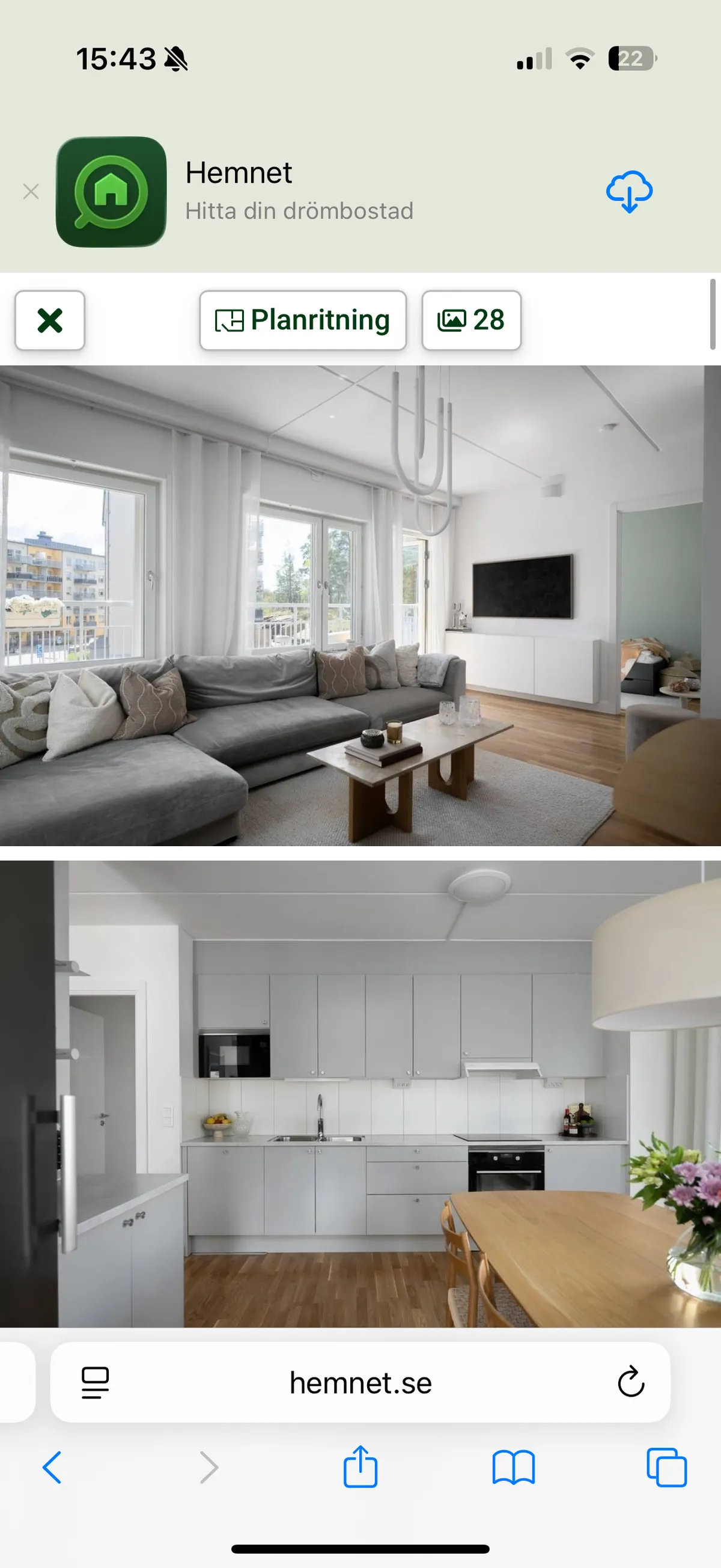 Hyreslägenhet på Farsta i farsta