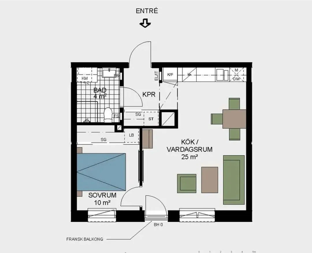 Hyreslägenhet på Järfälla i jarfalla