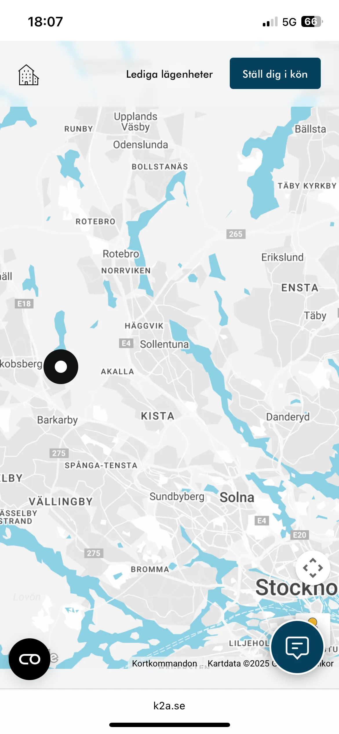 Hyreslägenhet på Järfälla i jarfalla