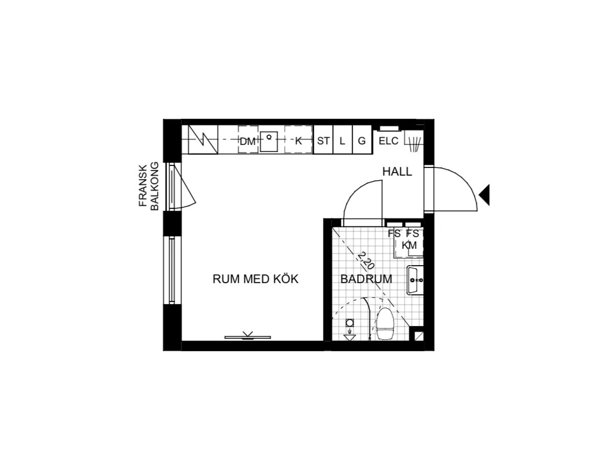 Hyreslägenhet på Johanneshov i johanneshov