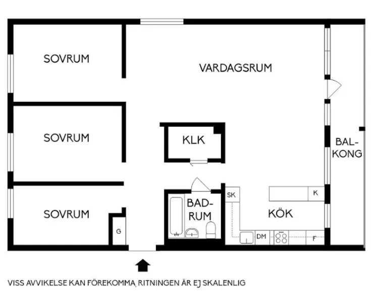 Hyreslägenhet på Lund i lund