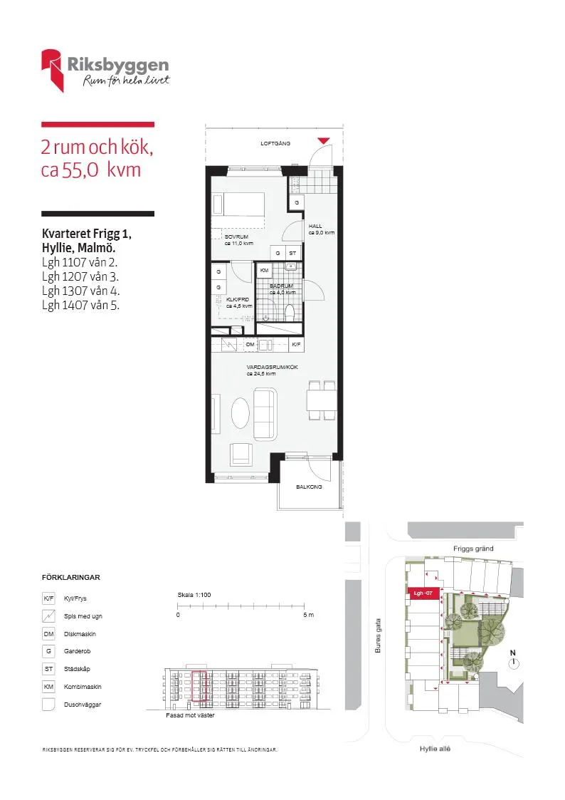 Hyreslägenhet på Malmö i malmo