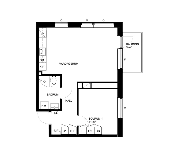 Hyreslägenhet på Uppsala i uppsala