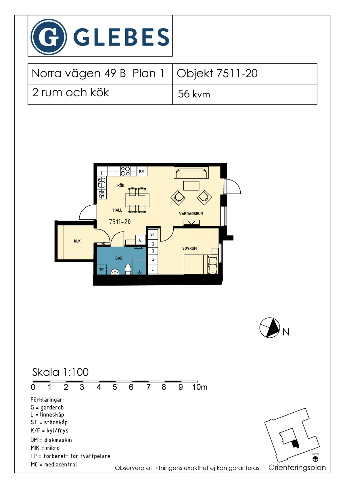 Hyreslägenhet på Kalmar i kalmar