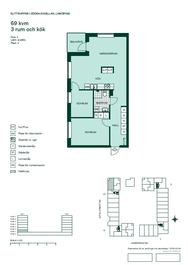 Hyreslägenhet på Linköping i linkoping