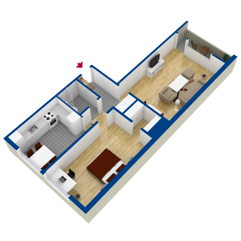 Hyreslägenhet på Halmstad i halmstad