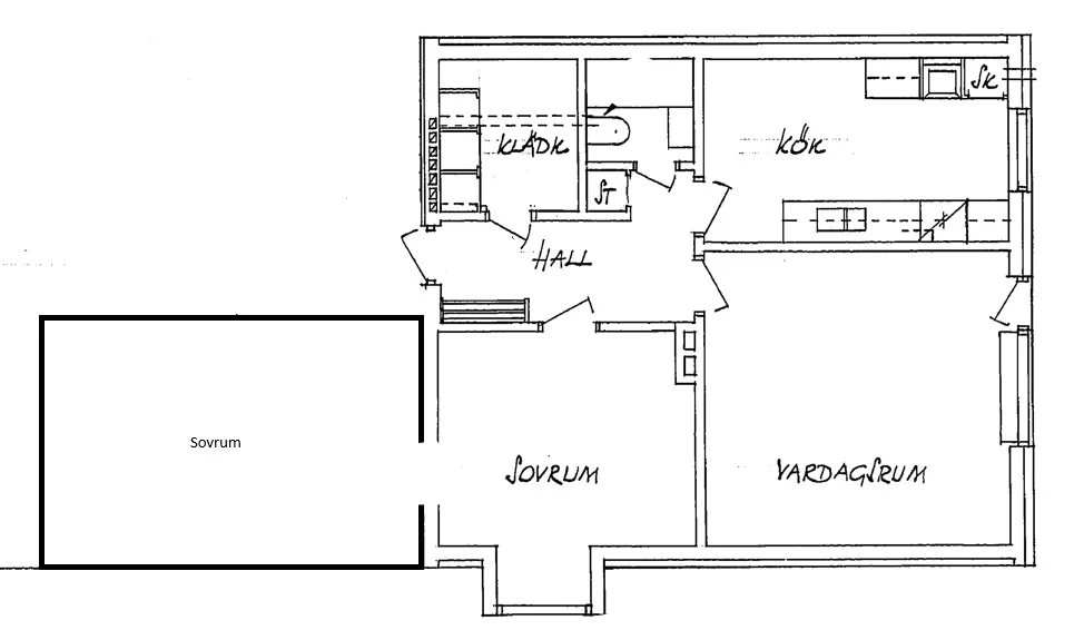 Hyreslägenhet på Motala i motala
