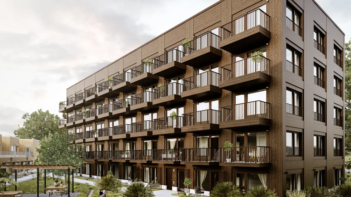 Hyreslägenhet på Bandhagen i bandhagen