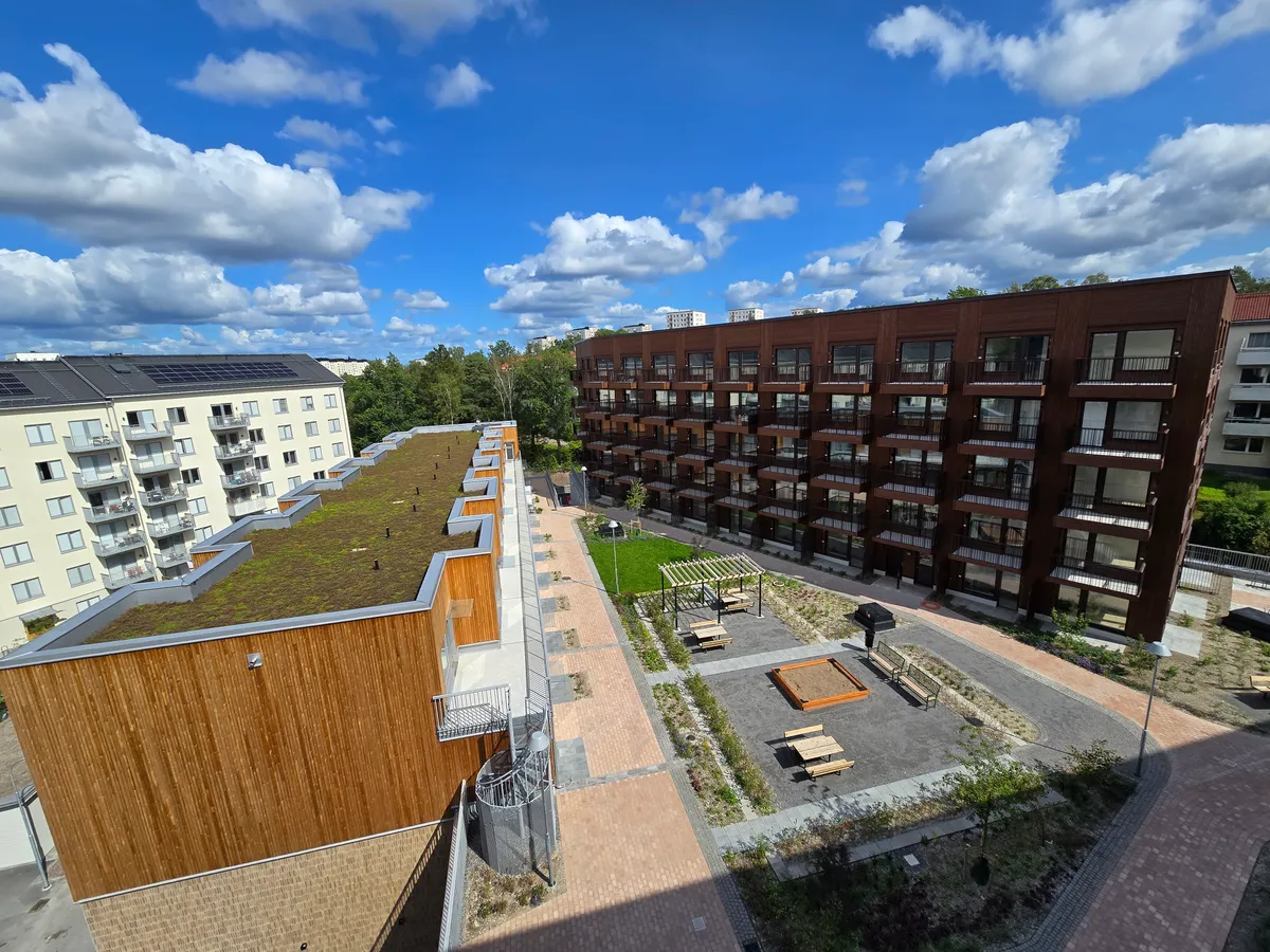 Hyreslägenhet på Bandhagen i bandhagen
