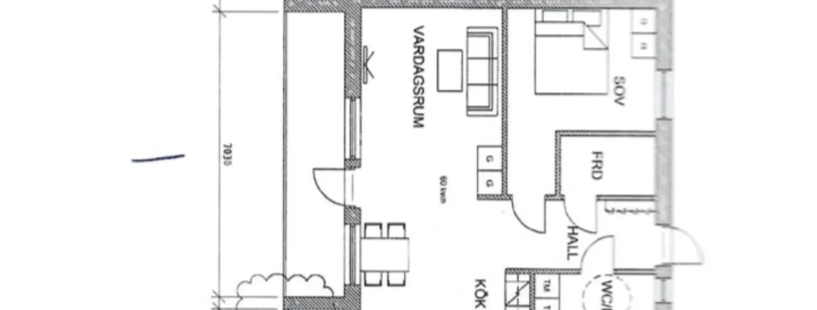 Hyreslägenhet på Halmstad i halmstad