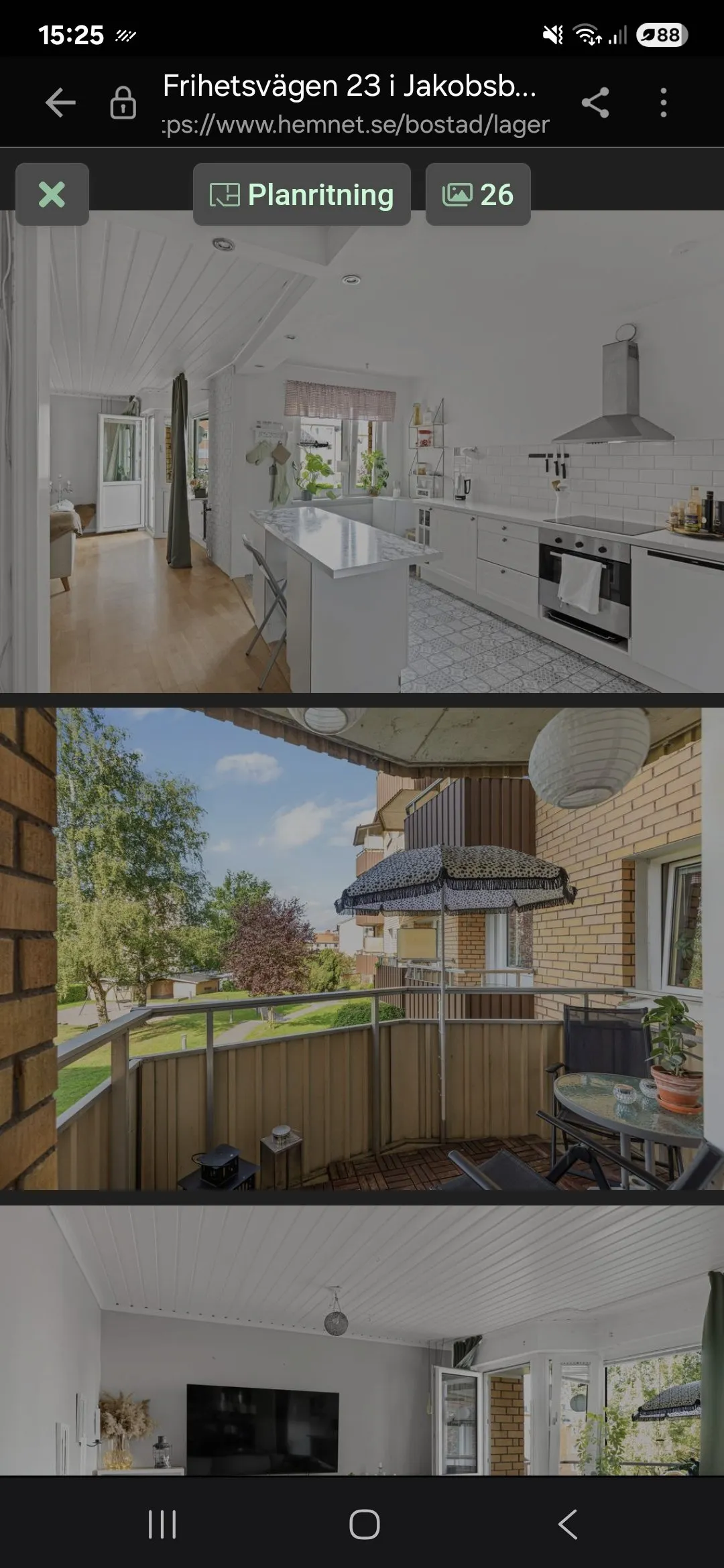 Hyreslägenhet på Järfälla i jarfalla