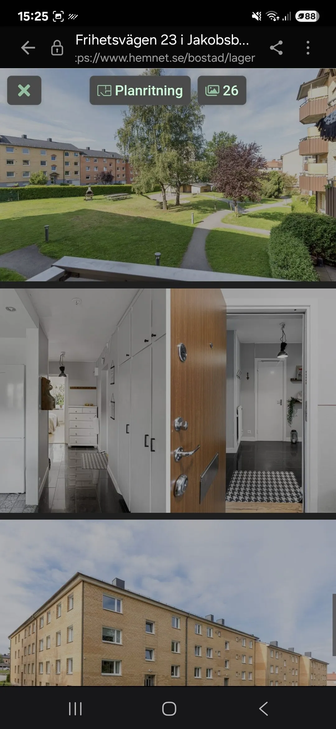 Hyreslägenhet på Järfälla i jarfalla