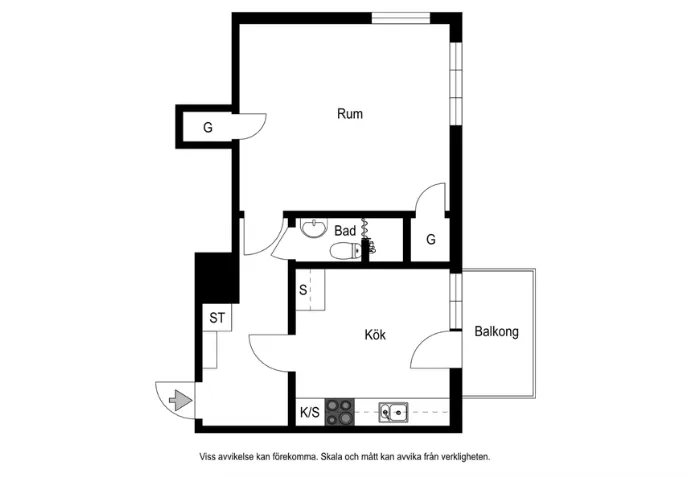 Hyreslägenhet på Västerås i vasteras