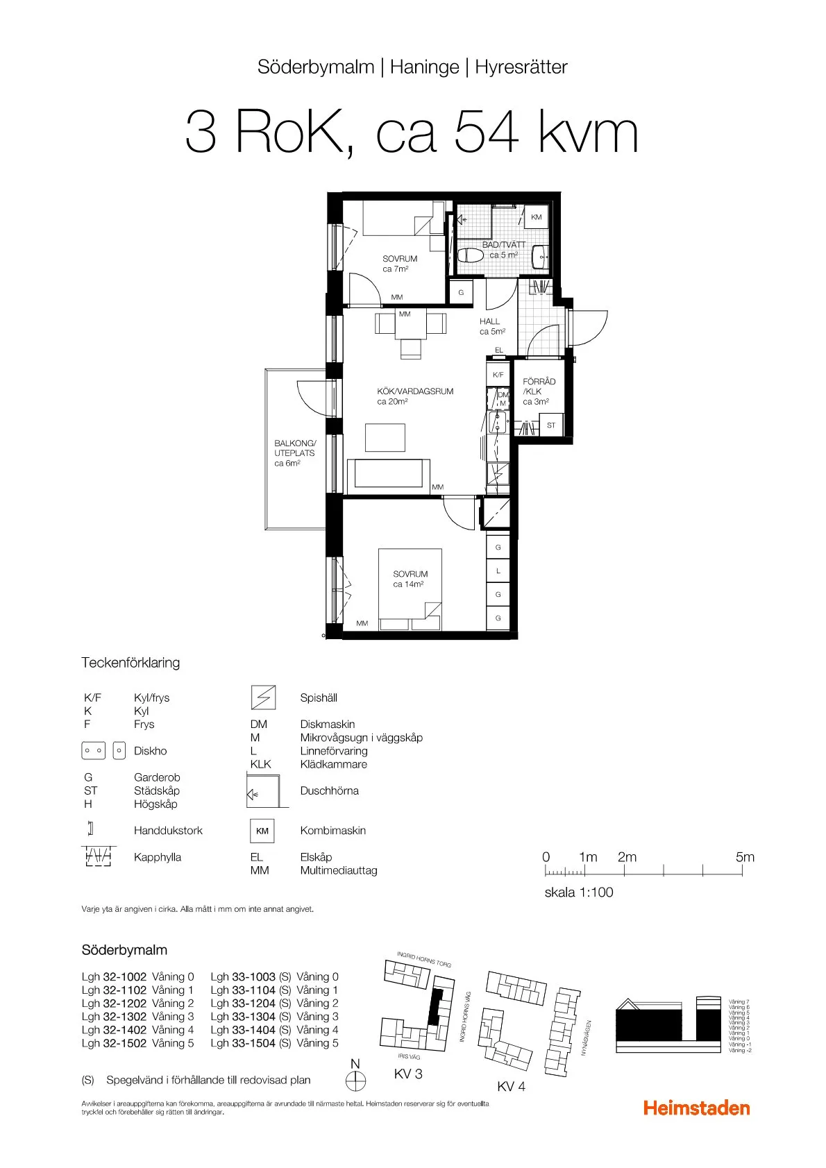 Hyreslägenhet på Handen i handen
