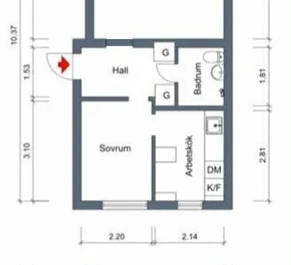 Hyreslägenhet på Uppsala i uppsala