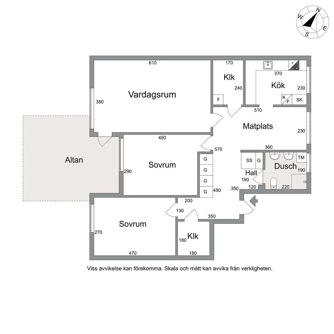 Hyreslägenhet på Floda i floda