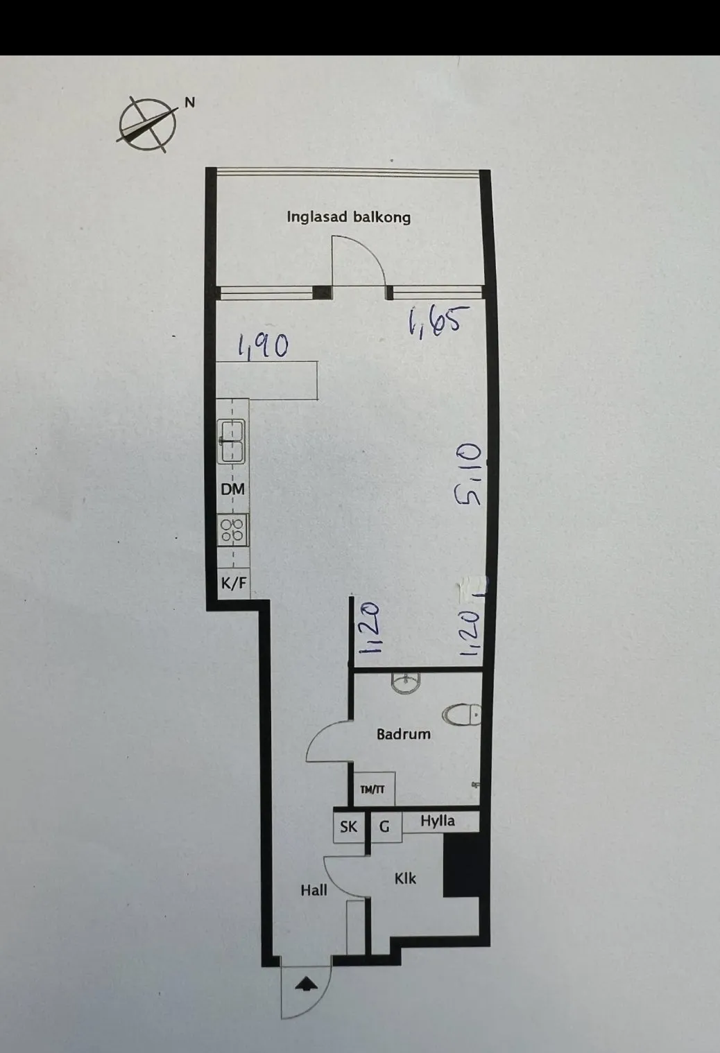 Hyreslägenhet på Trångsund i trangsund