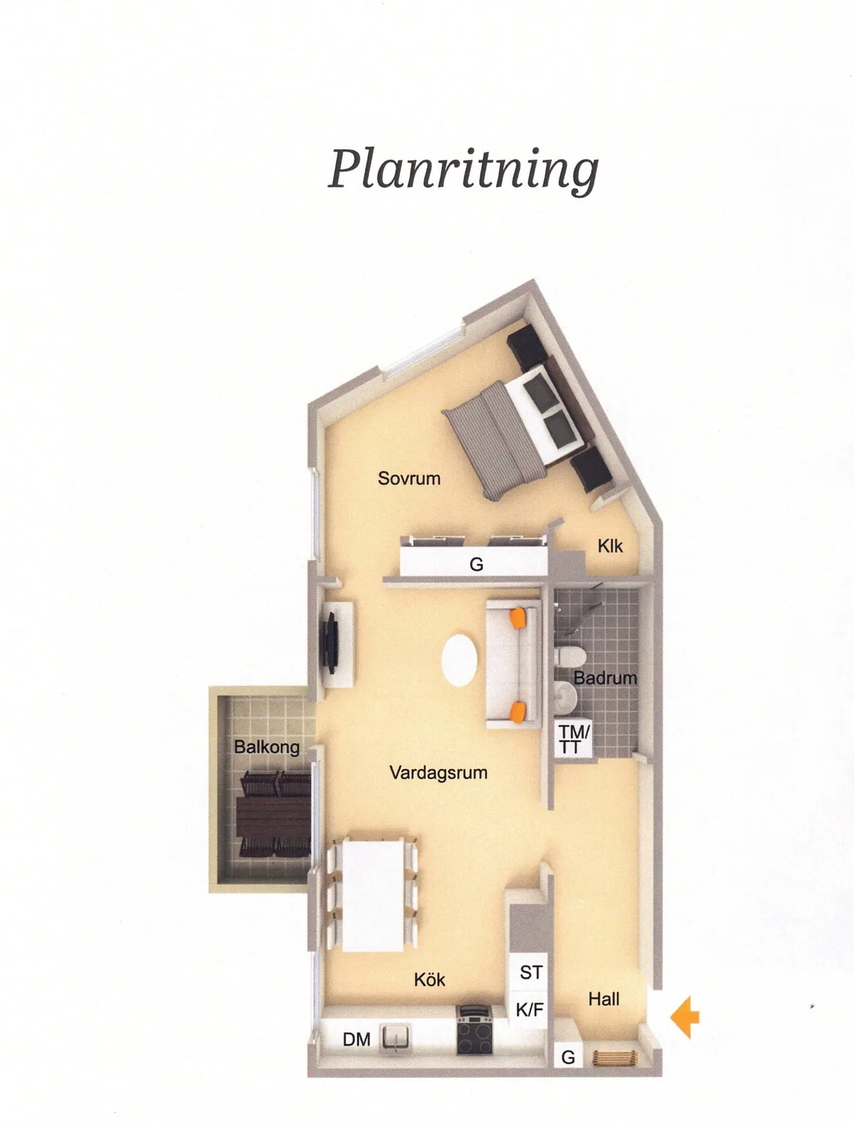 Hyreslägenhet på Solna i solna