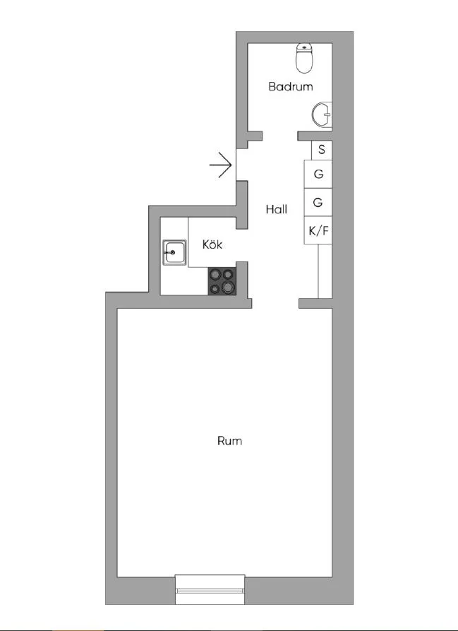 Hyreslägenhet på Stockholm i stockholm