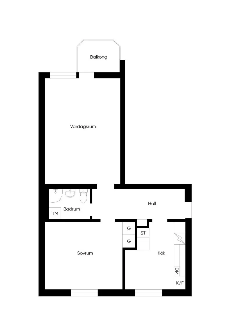 Hyreslägenhet på Gävle i gavle