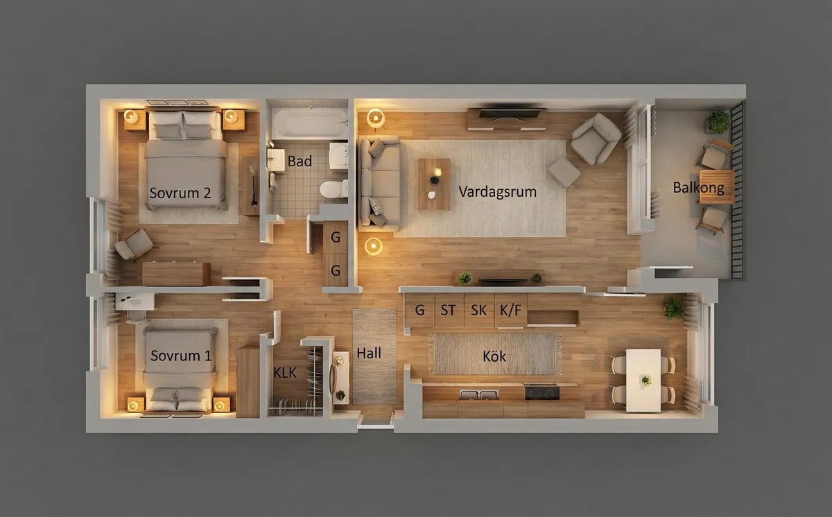 Hyreslägenhet på Västerås i vasteras