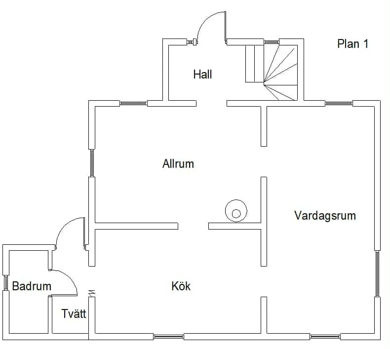 Hyresbostad på Högsäter i hogsater
