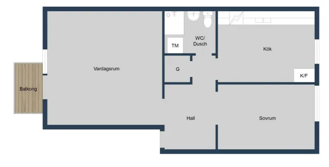 Hyreslägenhet på Linköping i linkoping