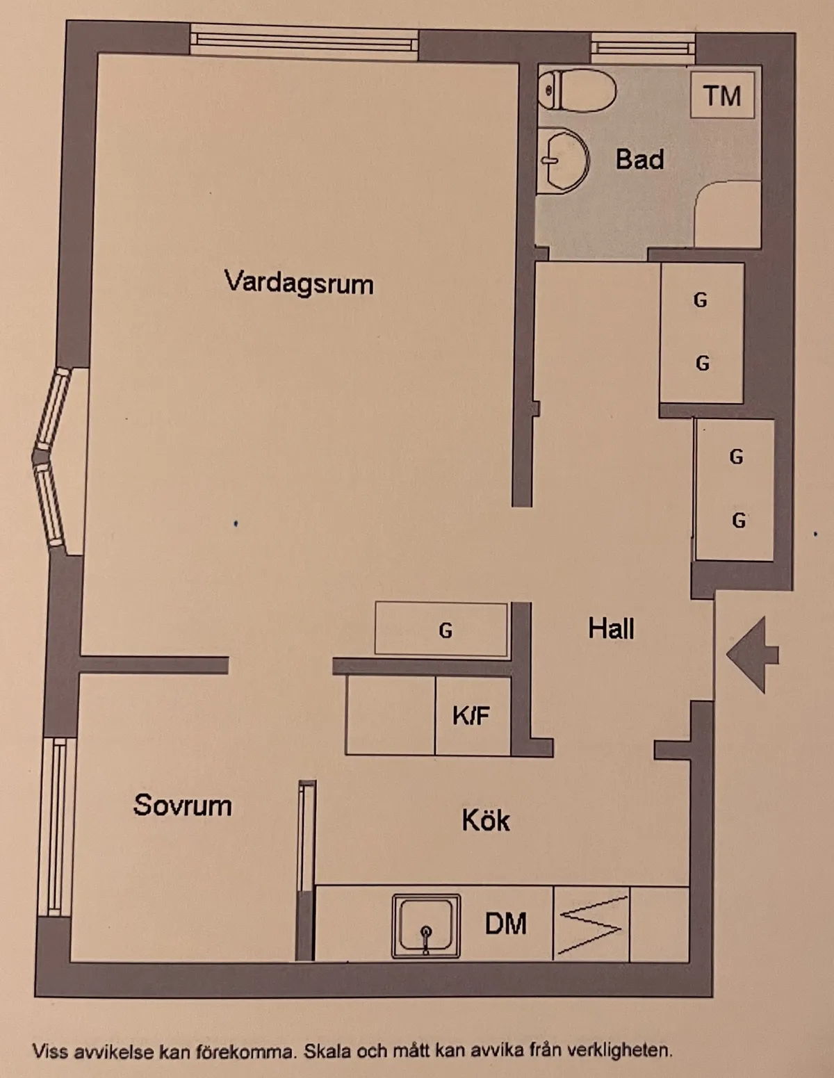 Hyreslägenhet på Årsta i arsta