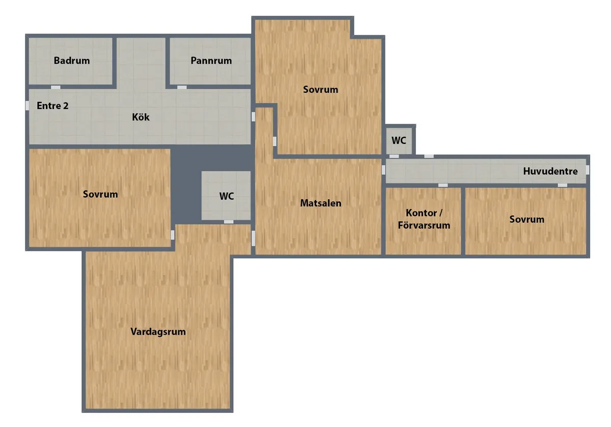 Hyreslägenhet på Täby i taby