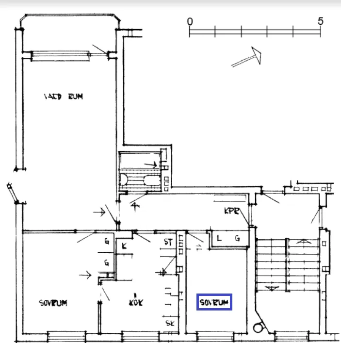 Hyreslägenhet på Malmö i malmo