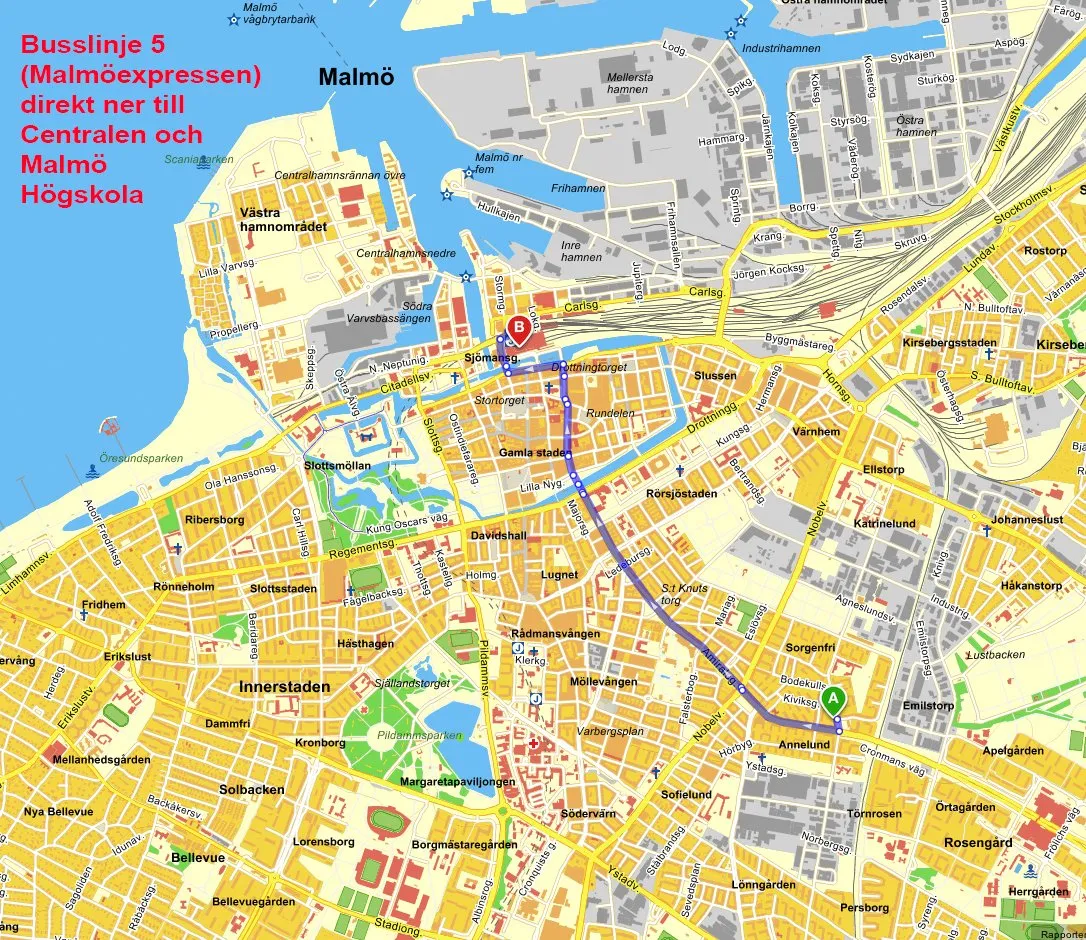 Hyreslägenhet på Malmö i malmo