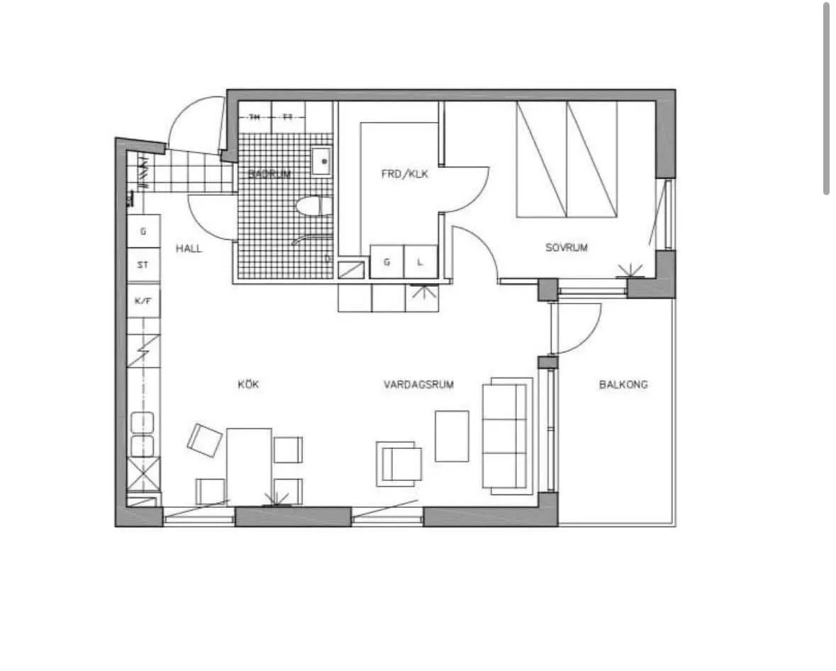 Hyreslägenhet på Älta i alta