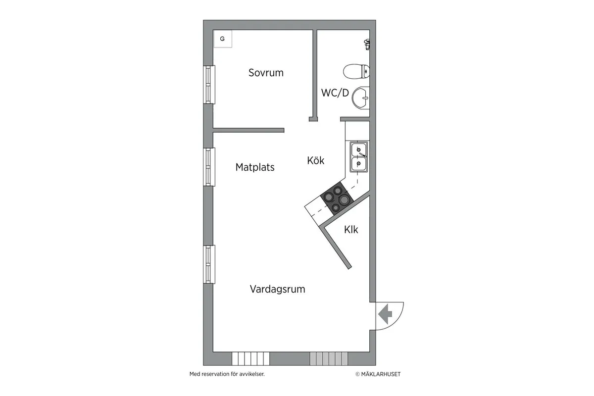 Hyreslägenhet på Umeå i umea