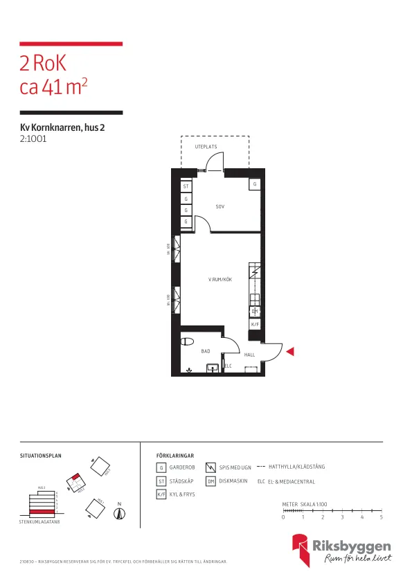 Hyreslägenhet på Västerås i vasteras