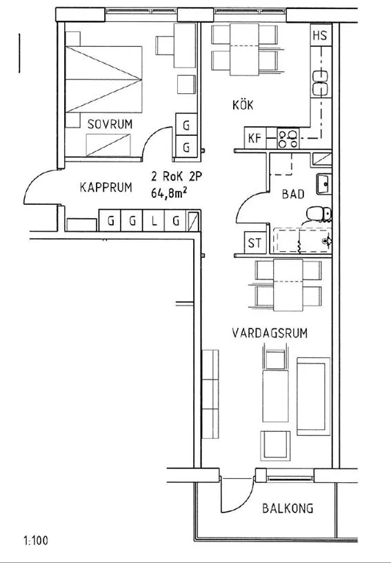 Hyreslägenhet på Östersund i ostersund