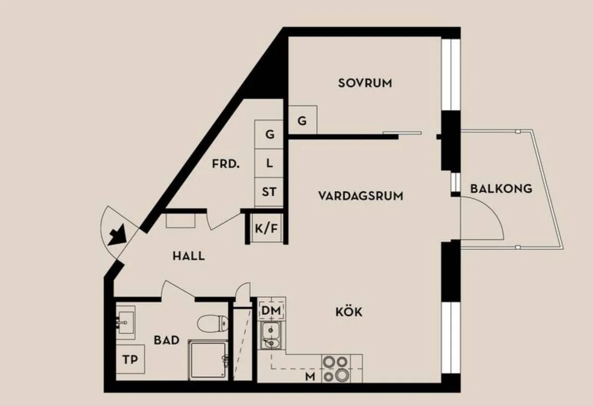 Hyreslägenhet på Järfälla i jarfalla
