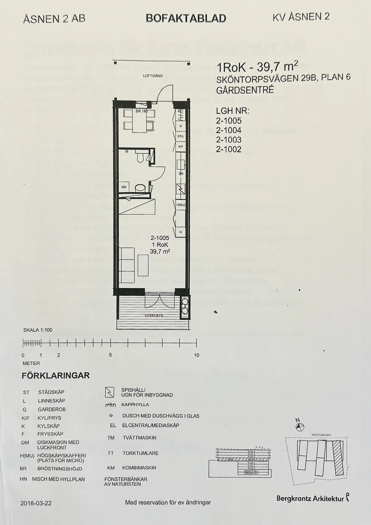 Hyreslägenhet på Årsta i arsta